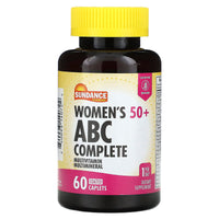 Sundance Vitamins Womens 50+ ABC Complete Multivitamin Multimineral Coated Caplets, 60 Ea