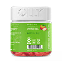 Olly Metabolism Gummy Rings Digestive Health Chewable Supplement, Apple Flavor, 30 Ea
