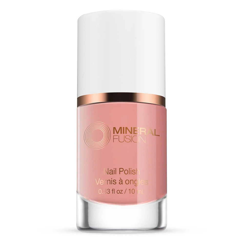 Mineral Fusion Nail Polish Pretty In Pink Shade 0.33Oz (10ml)