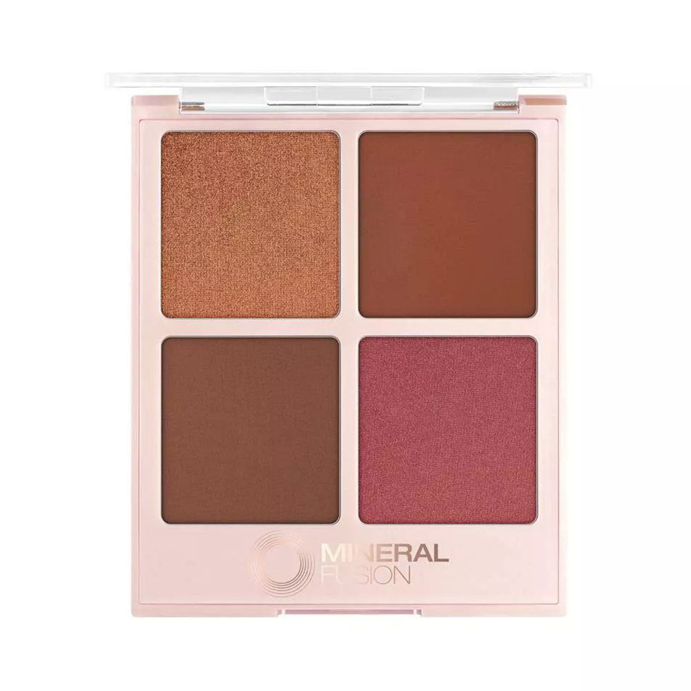 Mineral Fusion Complexion Palette Night Life Radiant Glow, 0.45 Oz