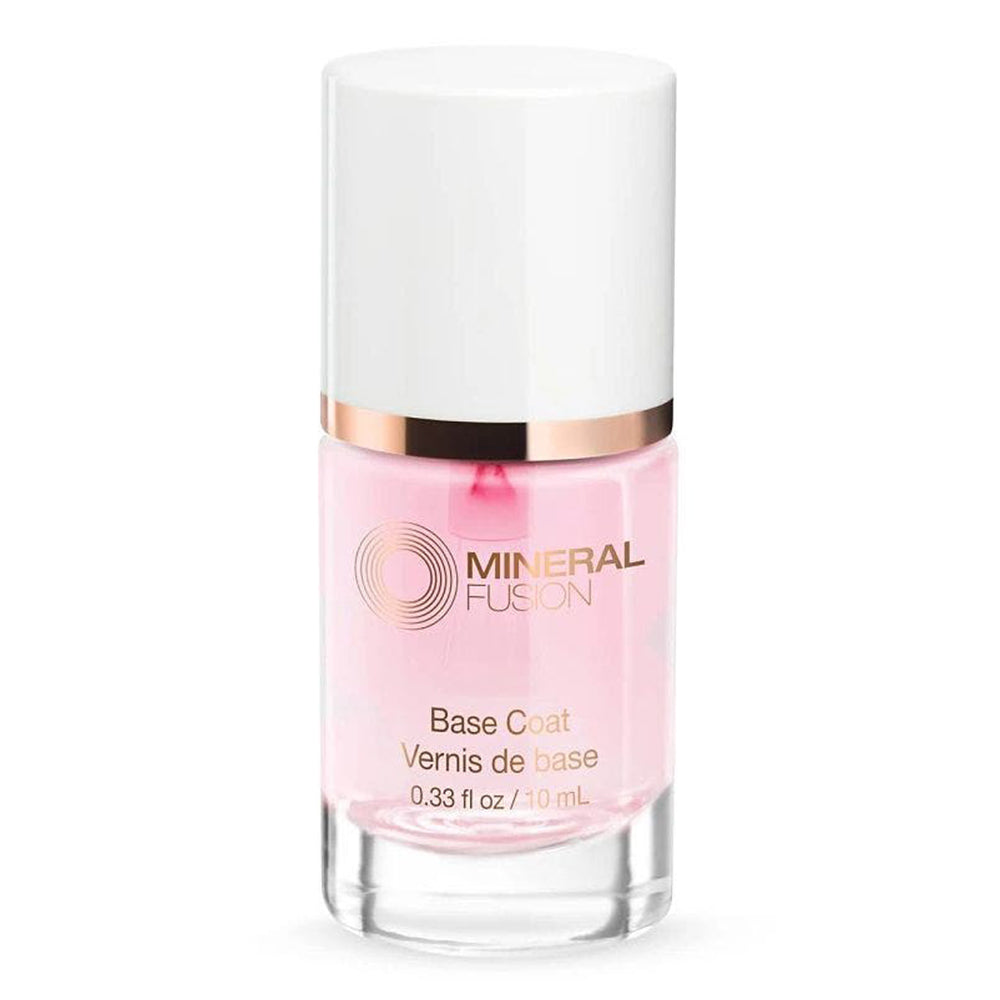Mineral Fusion Base Coat Nail Treatment for Protecting Nails and Preventing Chipping 0.33Oz (10ml)