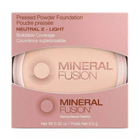 Mineral Fusion Pressed Powder Foundation, Neutral 2 Light, 0.32 Oz