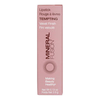 Mineral Fusion Lipstick, Tempting, 0.13 Oz