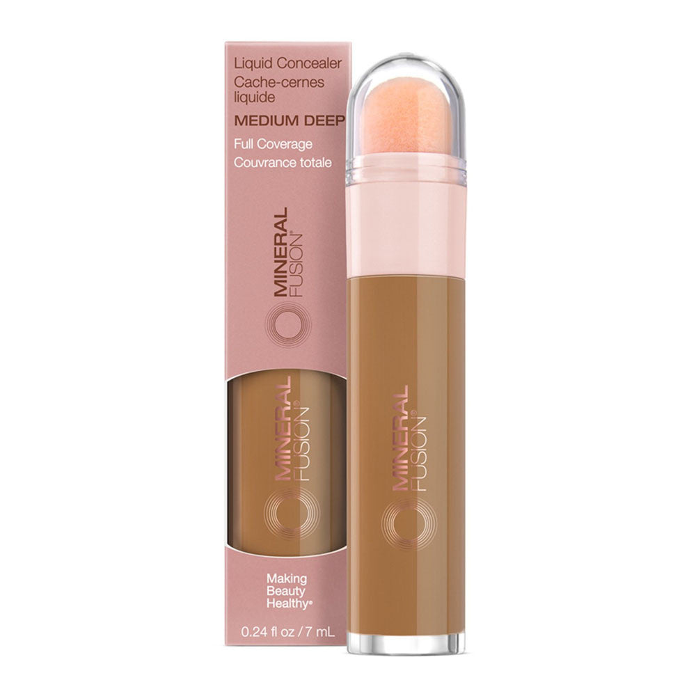 Mineral Fusion Liquid Concealer, Medium Deep, 0.24 Oz