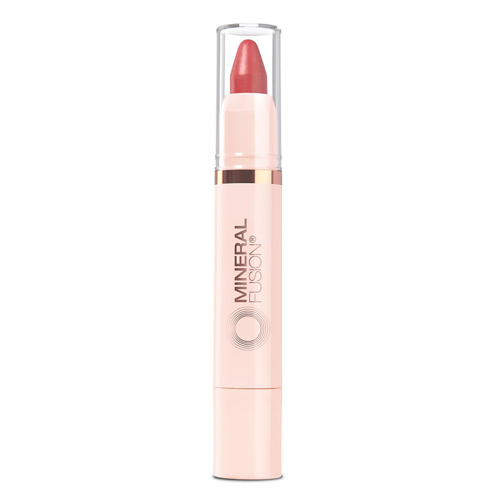 Mineral Fusion Confident Sheer Moisture Lip Tint Hydrates and Nourishes Paraben Free 0.10Oz