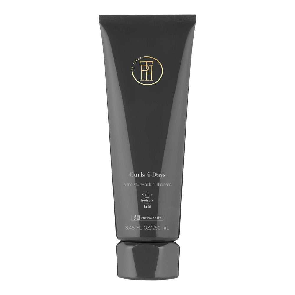 Tph By Taraji Curls 4 Days Curl Creme with Shea Butter and Coconut Oil, 8.45 Oz