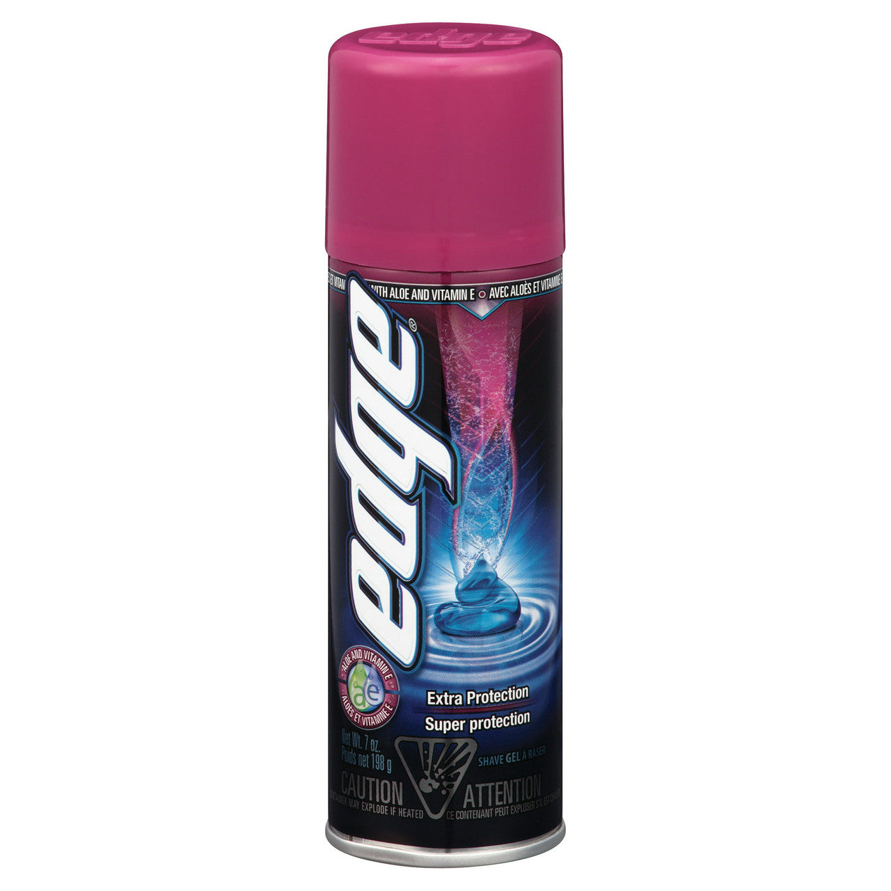 Edge Extra Protection Shave Gel With Cooling Conditioners, 7 Oz