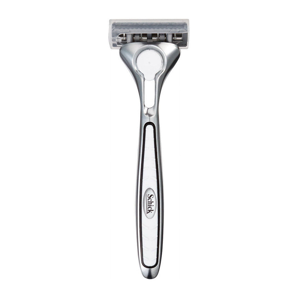 Schick Quattro Titanium Mens Razor 1 Razor Handle and 3 Refills