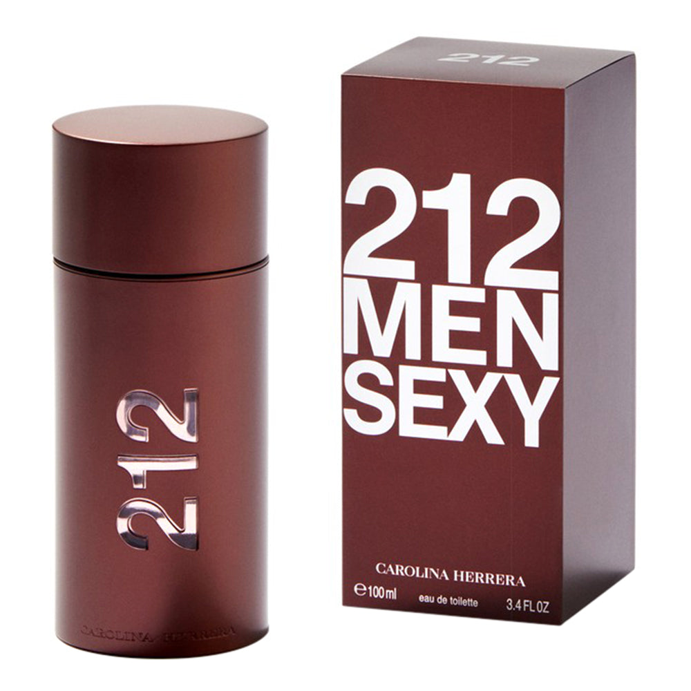 Carolina Herrera 212 Sexy Eau de Parfum Mens Spray Warm Spicy Fragrance 3.4Oz (100ml)