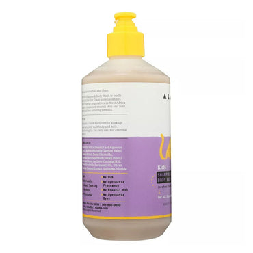 Alaffia Kids Shampoo And Body Wash, Lemon Lavender, 16 Oz