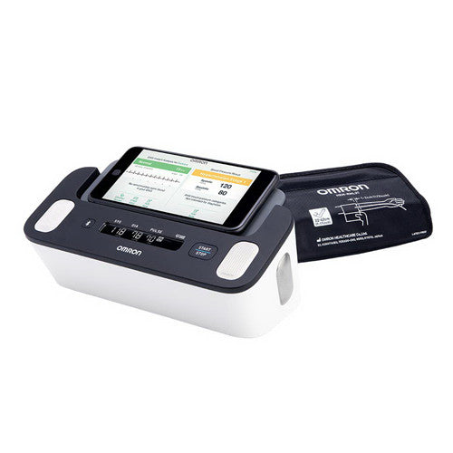 Omron Complete Automatic Blood Pressure Monitor Wireless, Black or White, 1 Ea