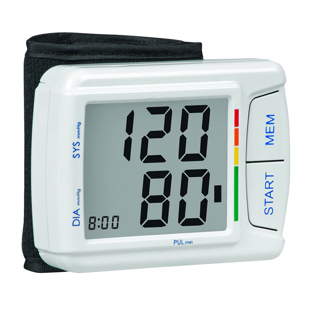 Smartheart Automatic Digital Blood Pressure Wrist Monitor, 1 Ea