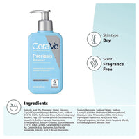 CeraVe Psoriasis Cleanser with Medicated Formula, 8 Oz