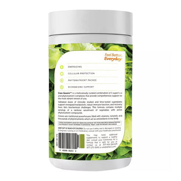 Zahler Core Greens Plant Based Superfood Supplement, 30 Ea