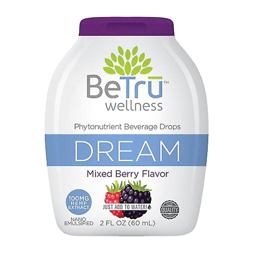 Be Tru Wellness Dream Beverage Drops, Mixed Berry Flavor, 2 Oz