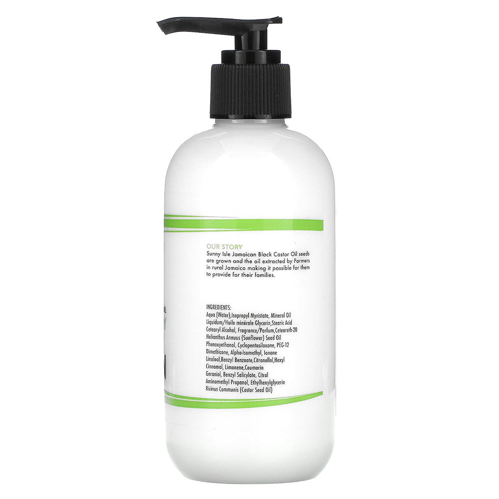 Sunny Isle Jamaican Black Castor Oil Hand and Body Stress Relief Lotion, 8 Oz