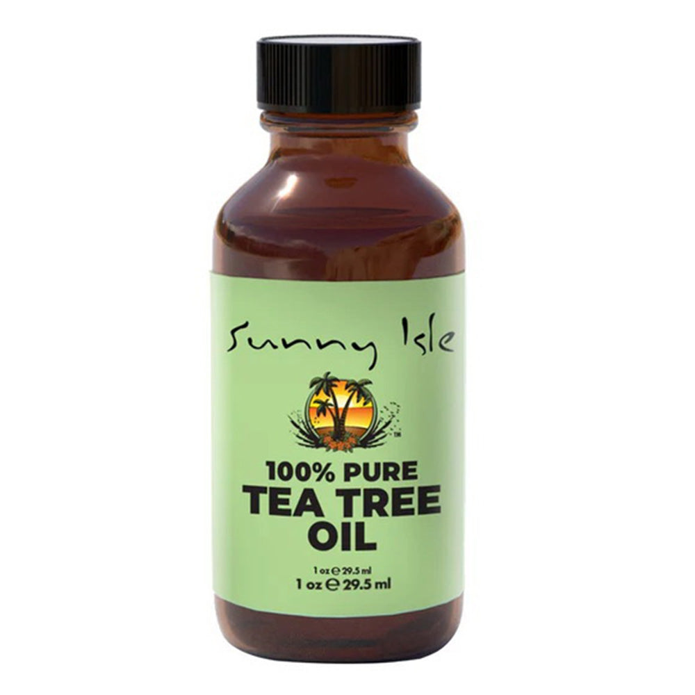 Sunny Isle Pure Tea Tree Oil Natural Cleansing Antiseptic and Antibacterial 1Oz (29.5ml)