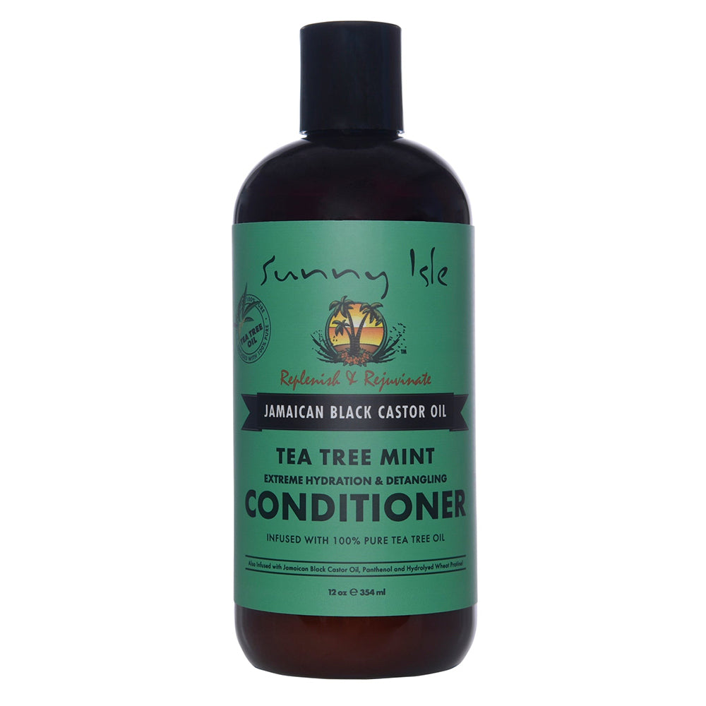 Sunny Isle Jamaican Black Castor Oil Tea Tree Mint Hair Conditioner 12Oz (354ml)