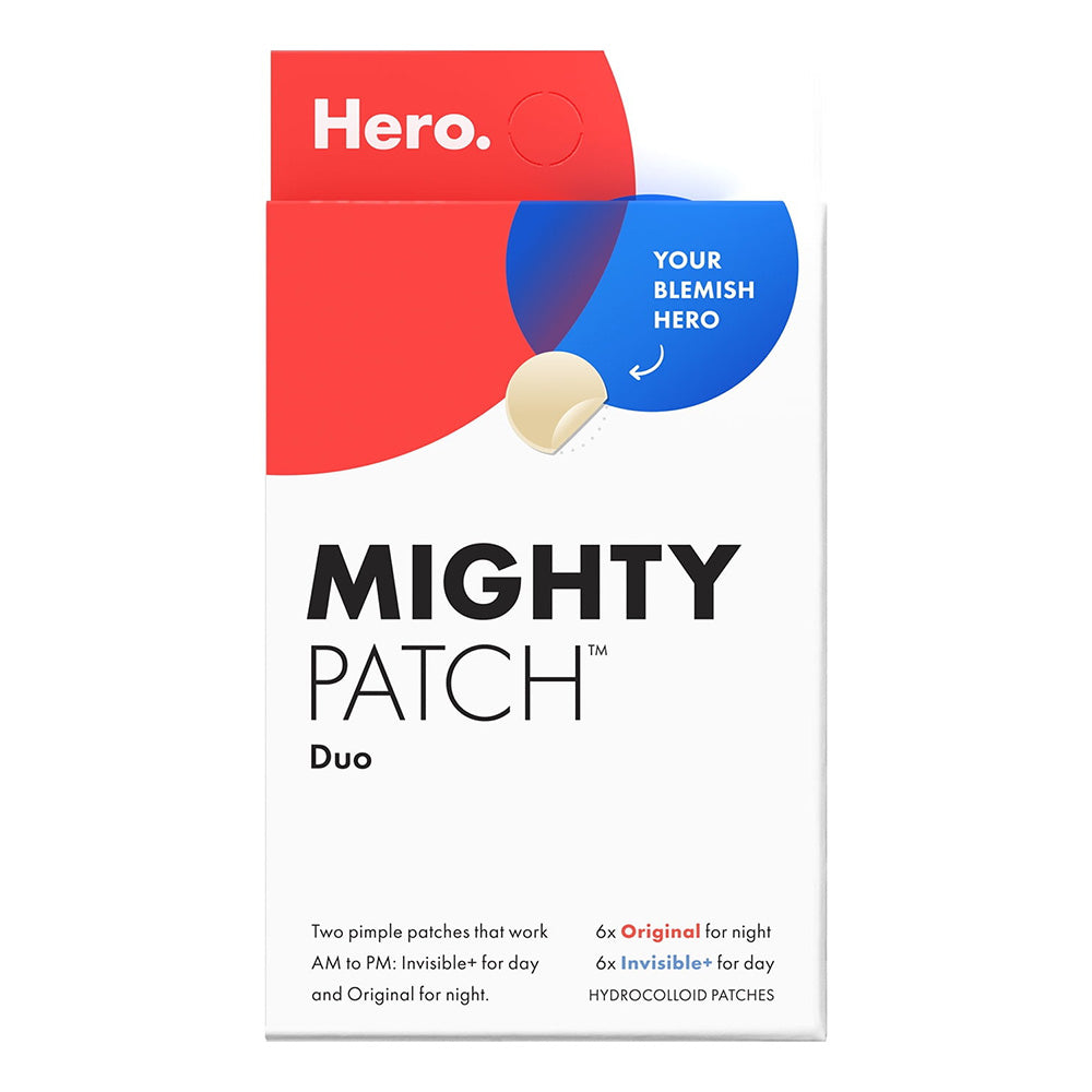 Hero Cosmetics Mighty Patch Duo for Targeted Blemish Healing 12Ea