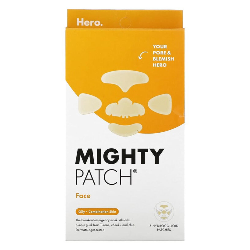 Hero Cosmetics Mighty Patch Face for Acne Blemishes 5Ea