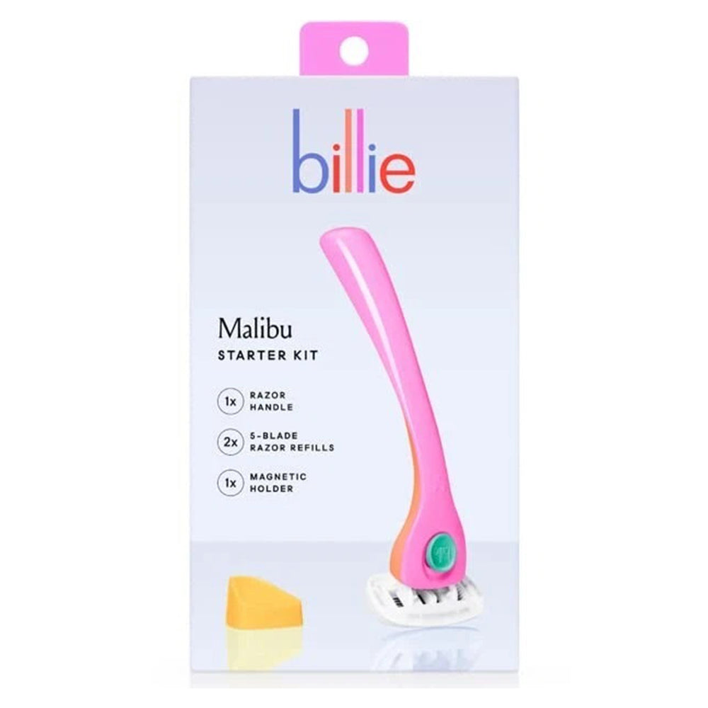 Billie Womens Razor Malibu Starter Kit for Smooth Comfortable and Effortless Shaving 1Ea