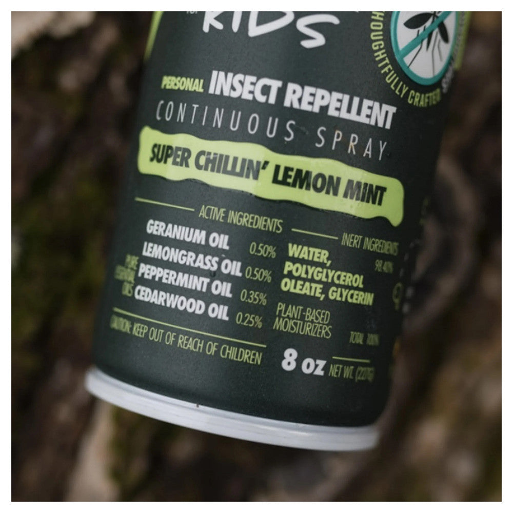 Lemongrass Farms Trek for Kids All Natural Insect Repellent Continuous Spray, 8 Oz