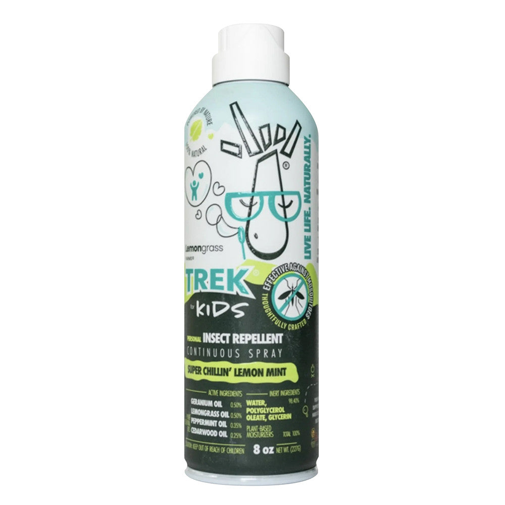 Lemongrass Farms Trek for Kids All Natural Insect Repellent Continuous Spray, 8 Oz