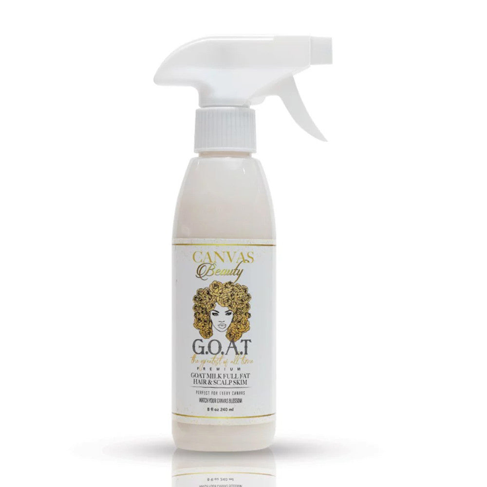 Canvas Beauty Goat Milk Full Fat Hair and Scalp Skim, 8 Oz