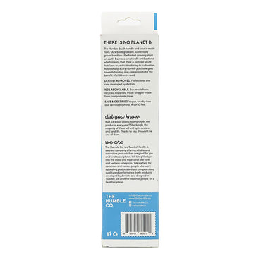 The Humble Co Travel Kit, Bamboo Toothbrush With Case, Floss, Cotton Swab and Toothpaste, 11 Ea