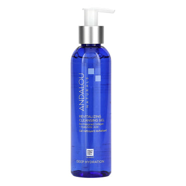 Andalou Naturals Revitalizing Cleansing Gel, Deep Hydration, 6 Oz