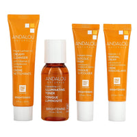 Andalou Naturals To Go Brightening Routine Set, 4 Ea