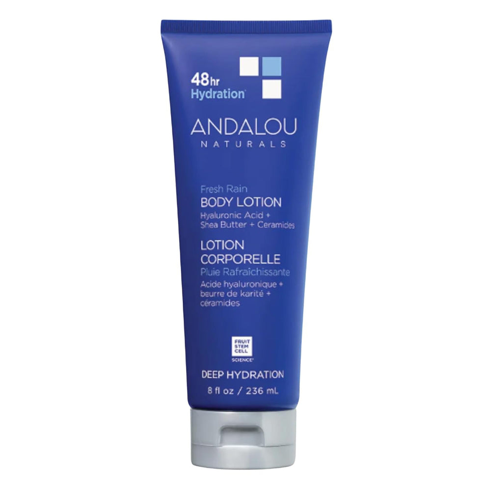 Andalou Naturals Deep Hydration Fresh Rain Body Lotion 8Oz (236ml)