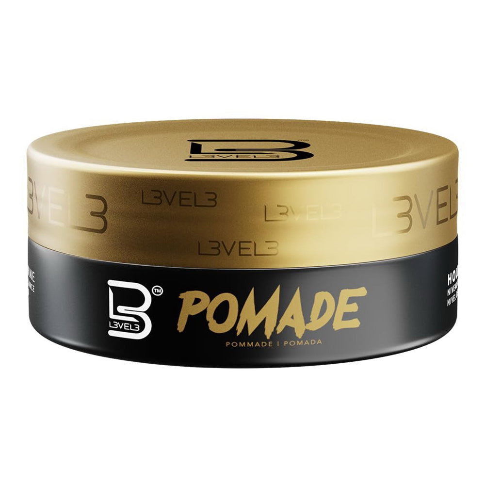 Level 3 Hair Pomade Strong Hold Shine and Long Lasting Style 5Oz (150ml)