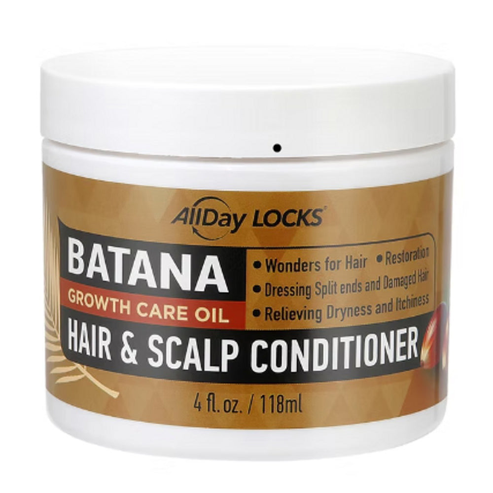 Allday Locks Batana Scalp Conditioner for Scalp Nourishment 4Oz (118ml)