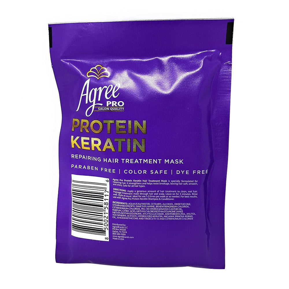 Agree Pro Protein Keratin Repairing Hair Treatment Mask, 1.5 Oz