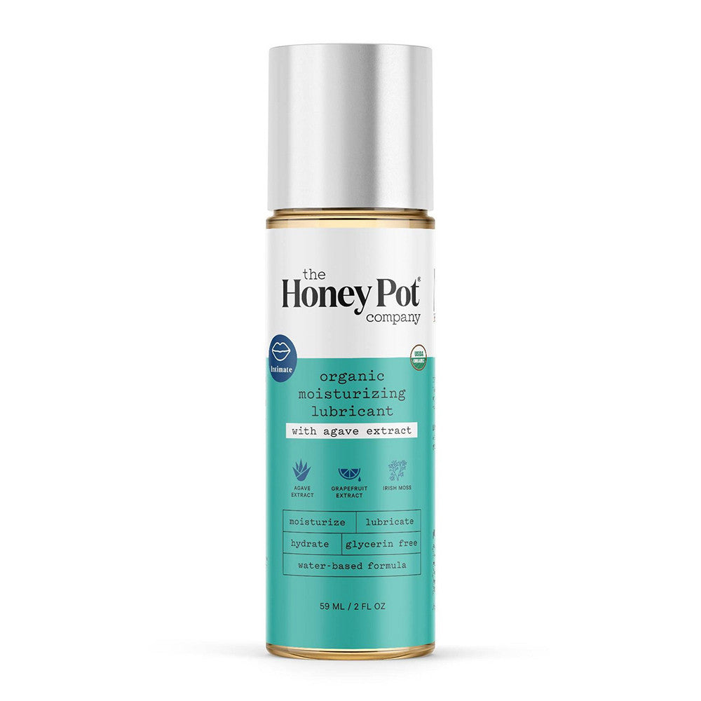 The Honey Pot Organic Intimate Moisturizing Lubricant with Agave Extract, 2 Oz