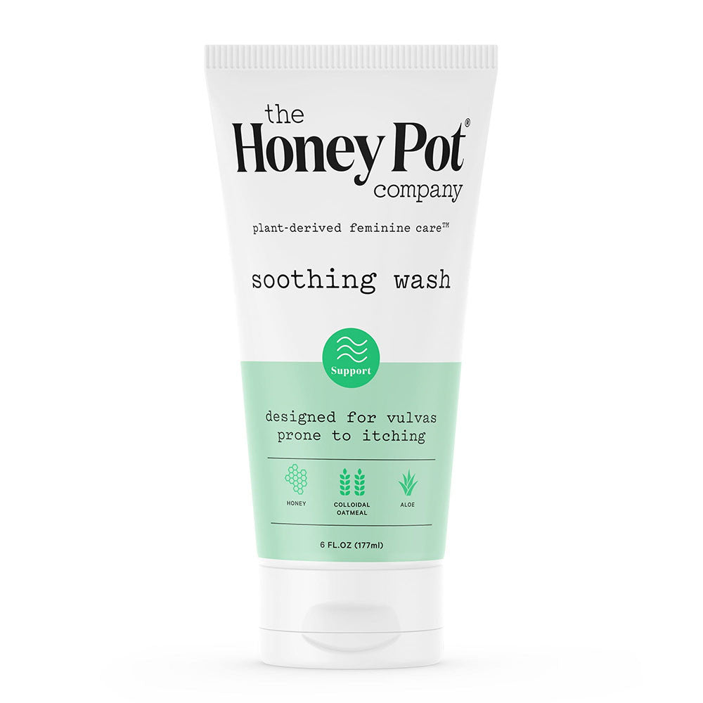 The Honey Pot Company Feminine Itch Soothing Colloidal Oatmeal Wash, 6 Oz