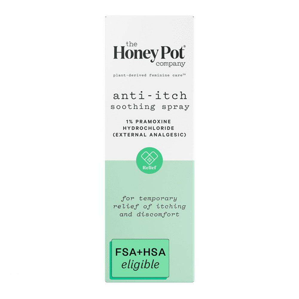 The Honey Pot Company Feminine Anti Itch Spray 1% Pramoxine Hydrochloride, 2.7 Oz