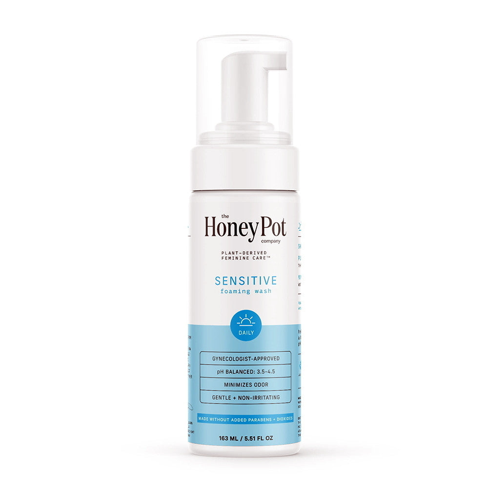 The Honey Pot Company Sensitive Feminine Foaming Wash, 5.51 Oz
