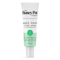 The Honey Pot Company Feminine Anti Itch Cream with 1% Hydrocortisone, 1 Oz