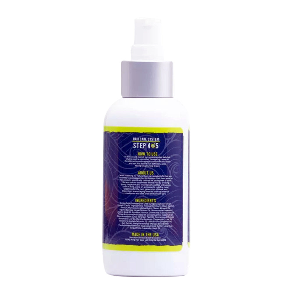 Young King Essential Oils, Nourish and Strengthen Curly Hair, Avocado and Argan Oil, 4 Oz