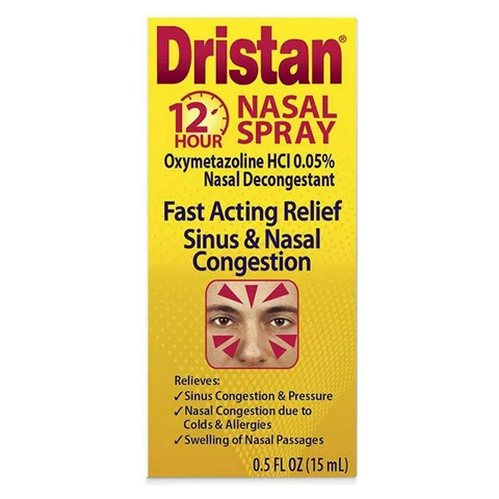 Dristan Nasal Spray Decongestant, 12 Hours, 0.5 Oz