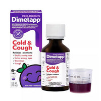 Dimetapp Childrens Cold And Allergy Syrup, Grape, 4 Oz