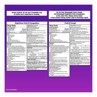 Dimetapp Childrens Day And Night, Cold And Cough, Nighttime Medicine, Antihistamine, Grape Flavor, Alcohol-Free, 2 Liquid Bottles, 4 Oz Each