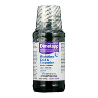 Dimetapp Childrens Day And Night, Cold And Cough, Nighttime Medicine, Antihistamine, Grape Flavor, Alcohol-Free, 2 Liquid Bottles, 4 Oz Each