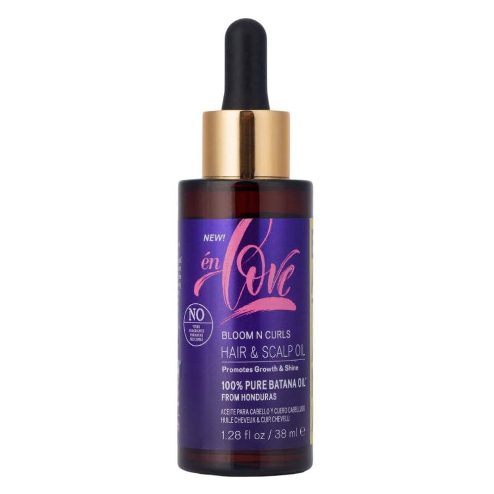 En Love Pure Bloom n Curls Hair and Scalp Batana Hair Oil 1.28Oz (38ml)