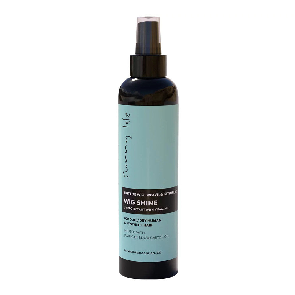 Sunny Isle Just For Wig, Weave and Extensions, Wig Shine, 8 Oz
