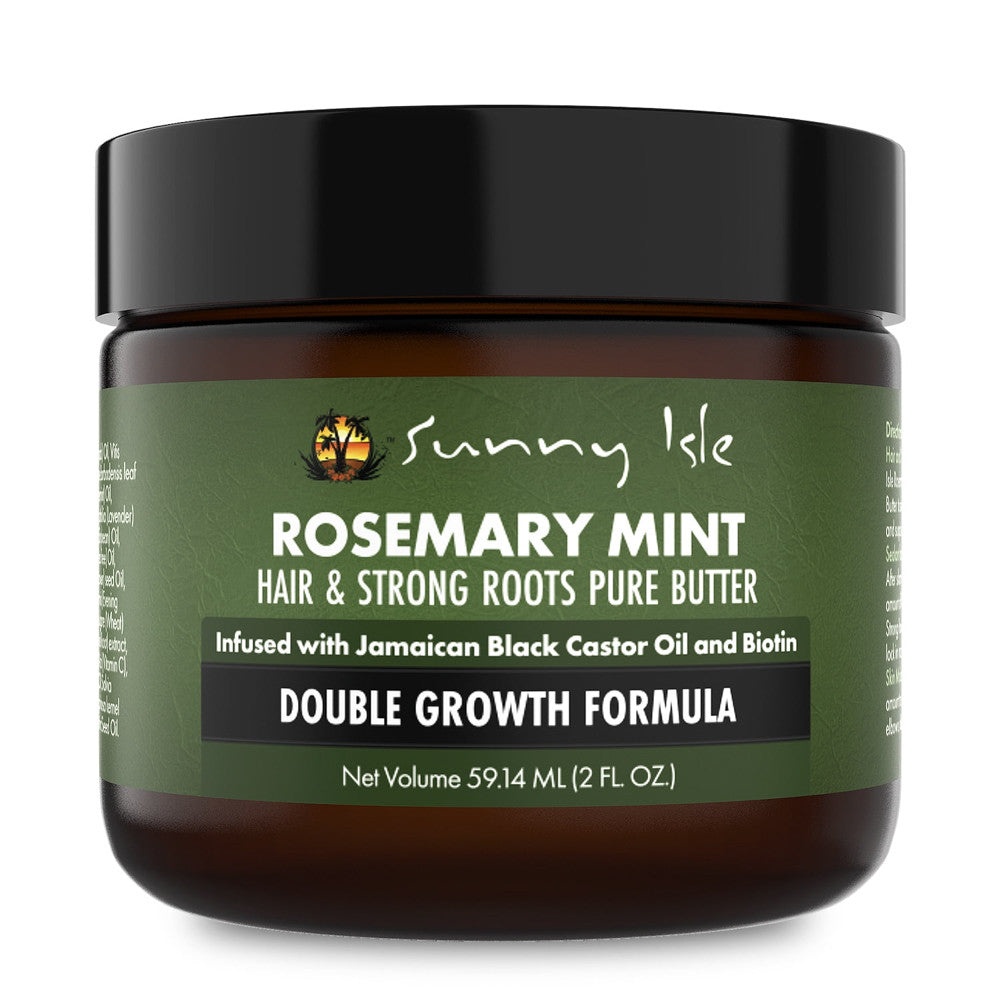 Sunny Isle Rosemary Mint Hair and Strong Roots Butter, 2 Oz