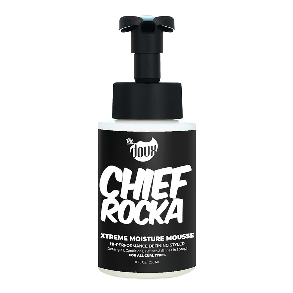 The Doux Curl Ready Extreme Hair Mousse for Volume and Definition 8Oz (236ml)