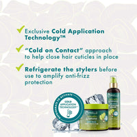 Mielle Avocado and Tamanu Anti Frizz Slip and Seal Leave In Conditioner, 8 Oz